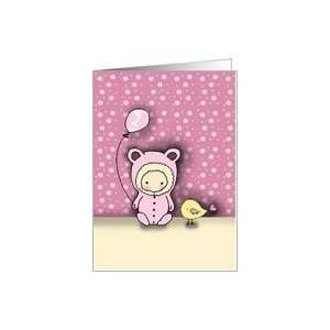   Card for 1 Year Old Girl   Cute and Whimsical Card Toys & Games
