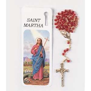  Bookmark Rosary   Saint Martha   Bookmark and Full 14 