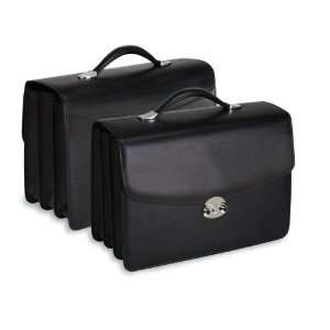    Underwood Italian Leather Triple Gusset Briefcase