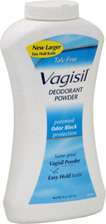 Vagisil Deodorant Powder Talc Free   8 oz.  