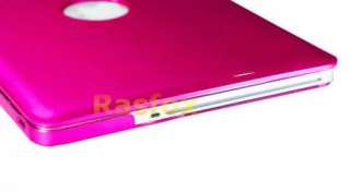 Glossy Hot Pink Hard Shell Cover Case 15 MacBook Pro  