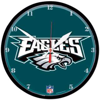 Quality Philadelphia Eagles NFL Football Licensed Round Wall Clock 