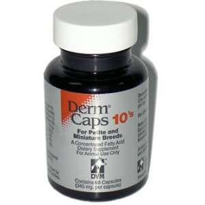   Derm Caps 10s (60 Caps) For Petite and Miniature Breeds
