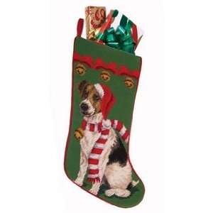 Jack Russell Christmas Stocking