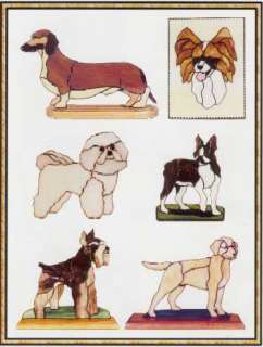 Dog Show II Stained Glass Pattern Book, Books  