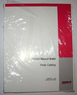 Case IH RB564 Round Baler Parts Catalog manual book  