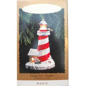 Candy Cane Lookout Lighthouse Hallmark