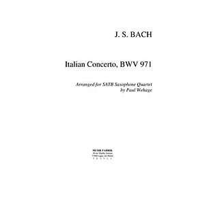  Italian Concerto BWV 971 Musical Instruments