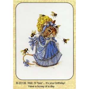   Bee Birthday Cards by Bronwen Ross   Set of 6 Cards 