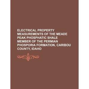  Electrical property measurements of the Meade Peak 
