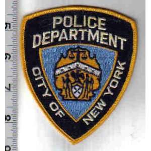  Police Department City of New York Patch 