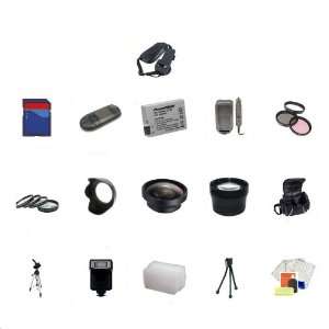  Acessory Package for Canon EOS Rebel T3i T2i 550D: Camera 