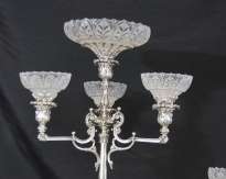 Silver Plate Centrepiece Epergne Boulton Center Piece Plated  