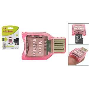   USB Mini Memory Card Reader for M2 Micro SD T Flash TF Electronics