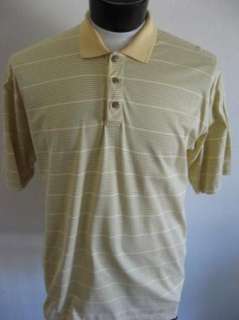 Mens PEBBLE BEACH Mercerized Cotton Golf Polo Shirt M L  