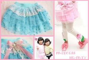 NWT BOUTIQUE GIRL Cutie Sweet Dots Lace Bow Tulle Tutu Skirt 2 Colors 