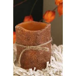 Butterscotch Primitive 3x4 Battery Operated Candle 