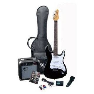 Electric Guitar Package SX RST BK w/GA1065 Black