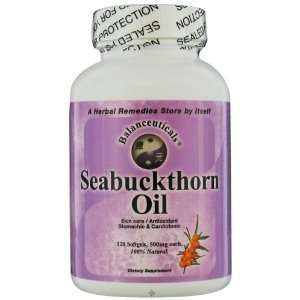  Balanceuticals   Sea Buckthorn Oil 500 mg.   120 Softgels 