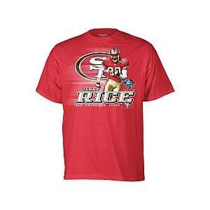 Pro Football Hall of Fame San Francisco 49ers Jerry Rice Youth T Shirt 