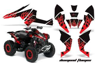 AMR RACING ATV GRAPHIC STICKER KIT OFF ROAD QUAD DECAL WRAP CANAM 