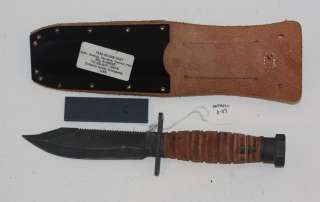 ONTARIO PILOTS SURVIVAL KNIFE DATED 6 1989 ISSUE UNUSED  