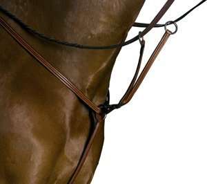 Kincade Raised Running Breastplate   Cob Brown  