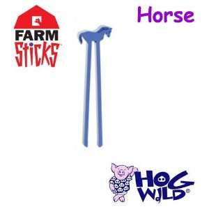  Hog Wild Farm Sticks   HORSE (10490): Toys & Games