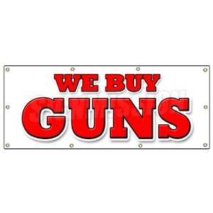   gun buying ammo sale trade weapons bullets sign Patio, Lawn & Garden