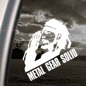  Metal Gear Solid Decal PS3 Snake Truck Window Sticker 