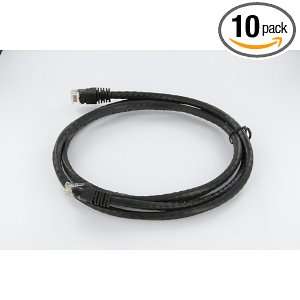  5 FT Patch Ethernet Network Cable Cord CAT6 CAT 6   Black 