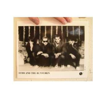  Echo And The Bunnymen Press Kit and Photo 