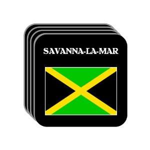  Jamaica   SAVANNA LA MAR Set of 4 Mini Mousepad Coasters 