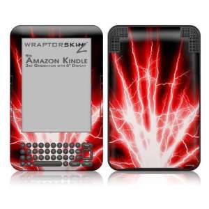    Kindle 3 (with 6 inch display)   Lightning Red by WraptorSkinz