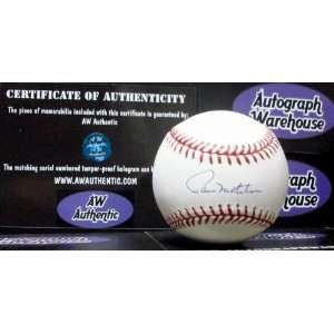 Paul Molitor Signed Baseball   Autographed Baseballs  
