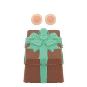   milk chocolate box w/bow & boobie surprise: Health & Personal Care