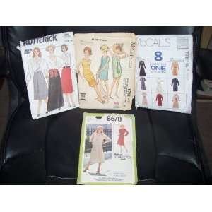 Dress/Skirt Patterns QTY of 4(Simplicity, McCalls, Butterick) SIZE 14 