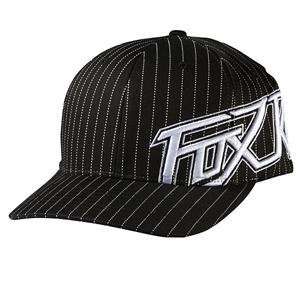  Fox Racing Supersonic Flexfit Hat   XS/S/Black: Automotive