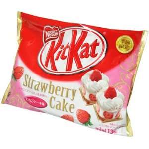 Japanese Kit Kat   Strawberry Short Cake 6 oz  Grocery 