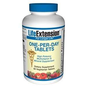   Extension One Per Day 60 Vegetarian Tablets: Health & Personal Care