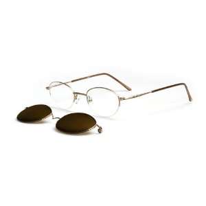  FC800 prescription eyeglasses (Brown) Health & Personal 