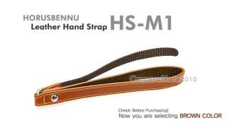 HorusBennu HS M1 Brown Camera Wrist strap for NEX 3 GF1  