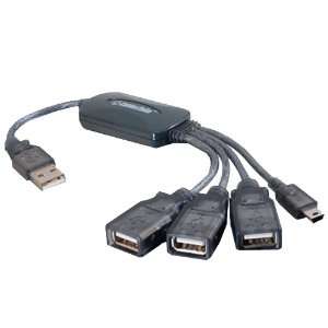  Cables To Go 4 Port USB 2.0 Hub Cable   Hub   4 x Hi Speed 