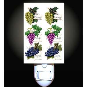  Wine Grapes Decorative Night Light