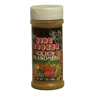  King Kooker 00039 7 Ounce Cajun Seasoning: Patio, Lawn 