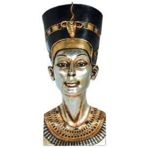   Sculpture Queen Nefertiti Wall Statue Figurine D?cor: Home & Kitchen