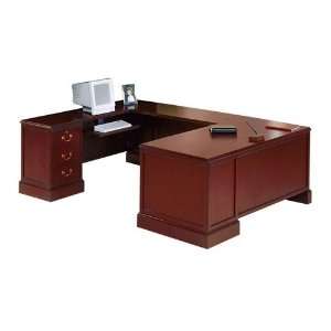  Spacesaver U Desk with Left Return: Home & Kitchen