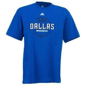   adidas Mens Dallas Mavericks Strike Force T shirt