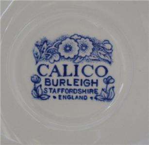 Calico Burleigh Staffordshire England Chintz Cup Saucer  