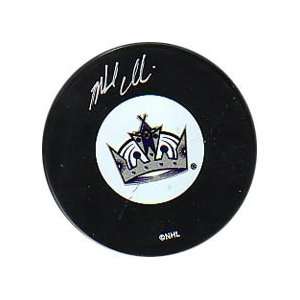  Mike Cammalleri Autographed Puck